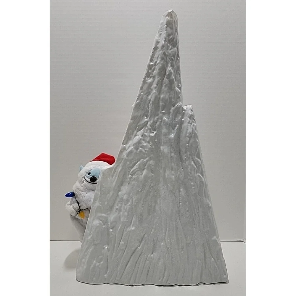 Mr ChristmasYeti Mountain Climber Musical Lighted Animated 18.5
